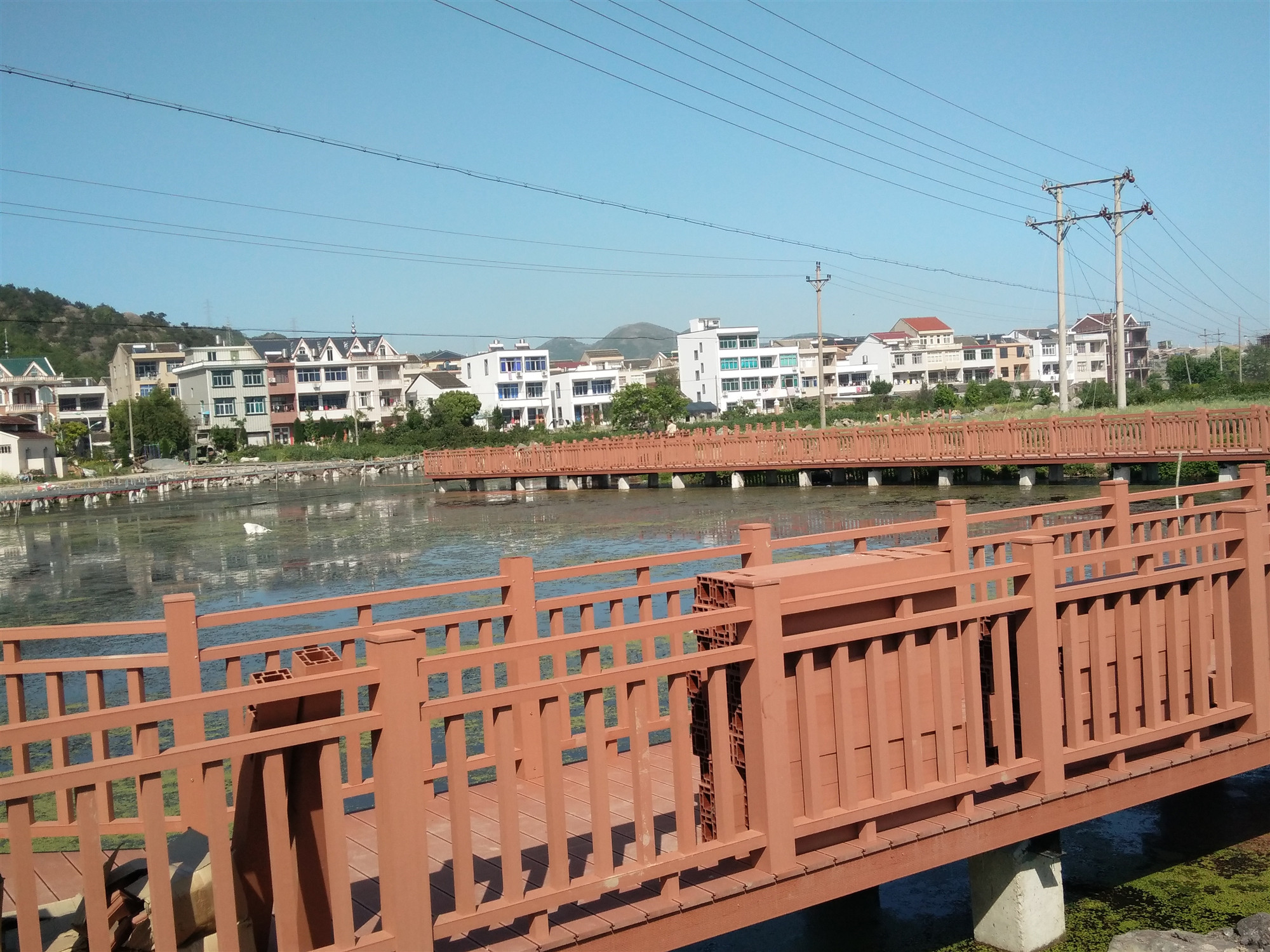 塑木地板欄桿